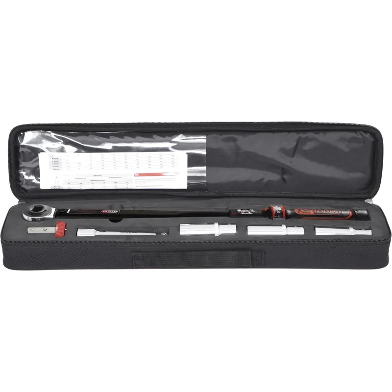 KS Tools 1/2"ERGOTORQUE 40-200 Drehmomentschlüssel-Satz 5-tlg Highlight