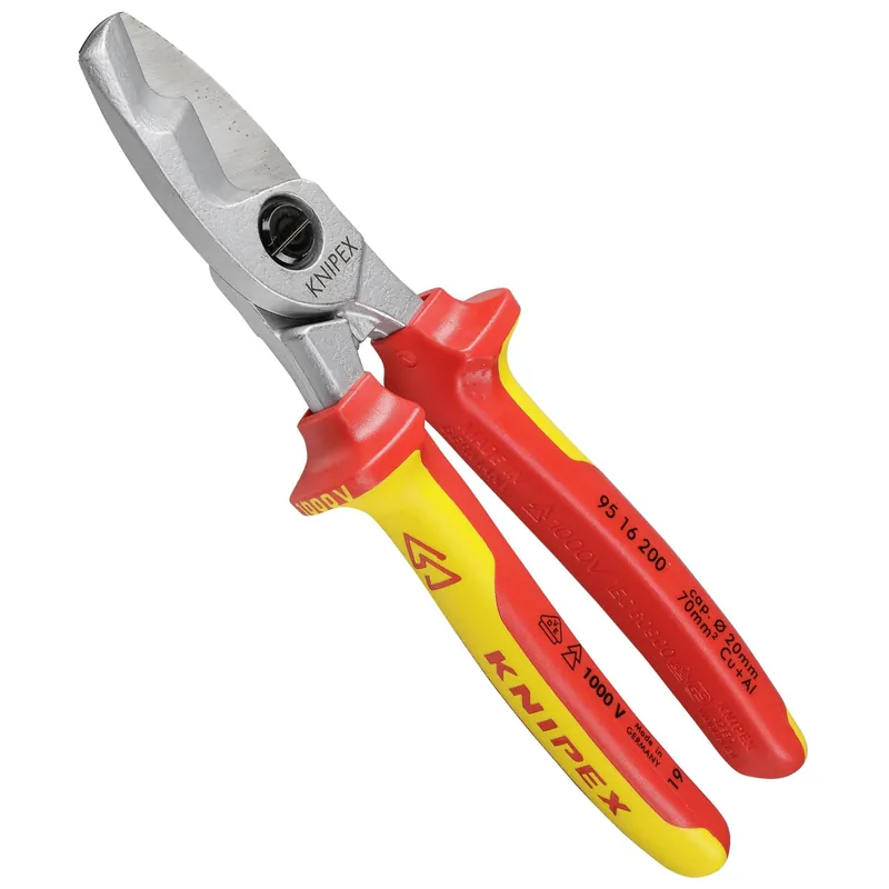Markenprodukt KNIPEX Kabelschere 200 mm