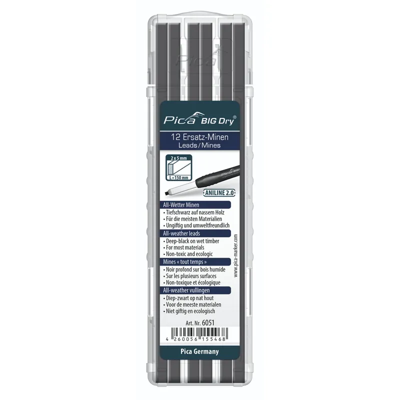 Top-Angebot Pica BIG DRY Minen-Set ANILINE 2.0
