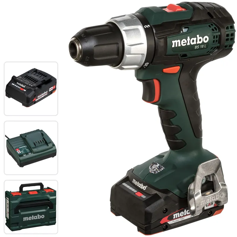 Preis Gesenkt Metabo BS 18 L 2x 2Ah metaBOX Akku-Bohrschrauber