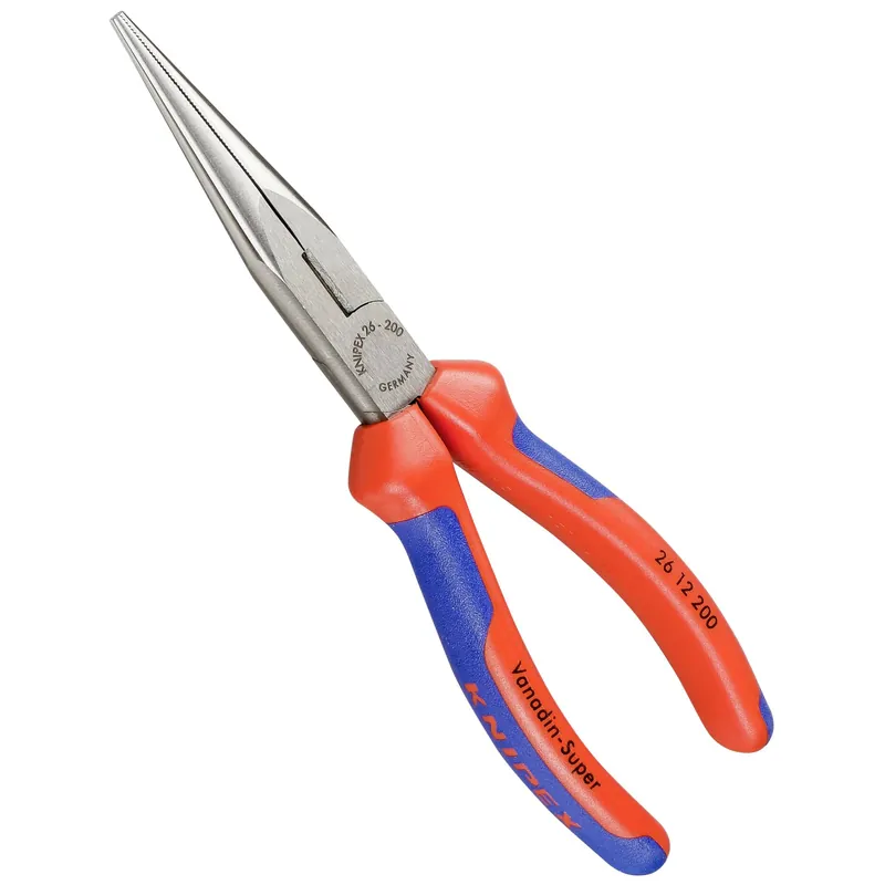 KNIPEX Flachrundzange mit Schneide 200 mm Neue Ware