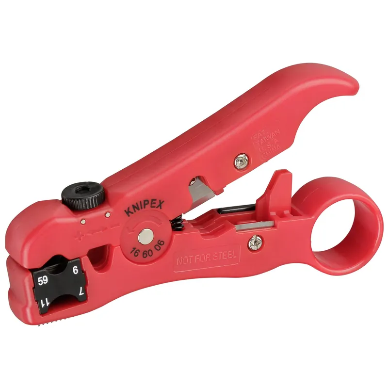 Schnäppchen KNIPEX Abisolierwerkzeug für Koax-Kabel