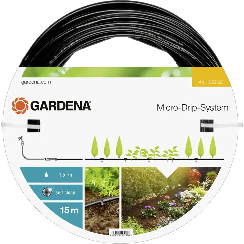 Bestseller Gardena Micro-Drip-System Tropfr 4,6 mm (3/16), 1,5 l/h, 15 m
