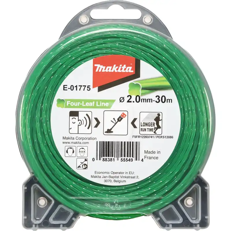 Direktkauf Makita E-01775 Mähfaden Four Leaf 2,0mmx30m