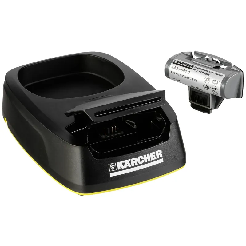 Neue Ware Kärcher Ladestation mit Wechselakku WV 5 Plus