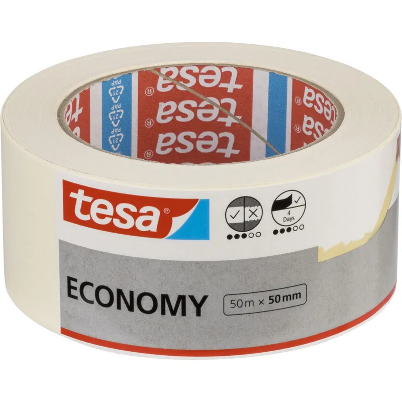 Preisknaller Tesa Kreppband 50m x 50mm Universal beige 05288