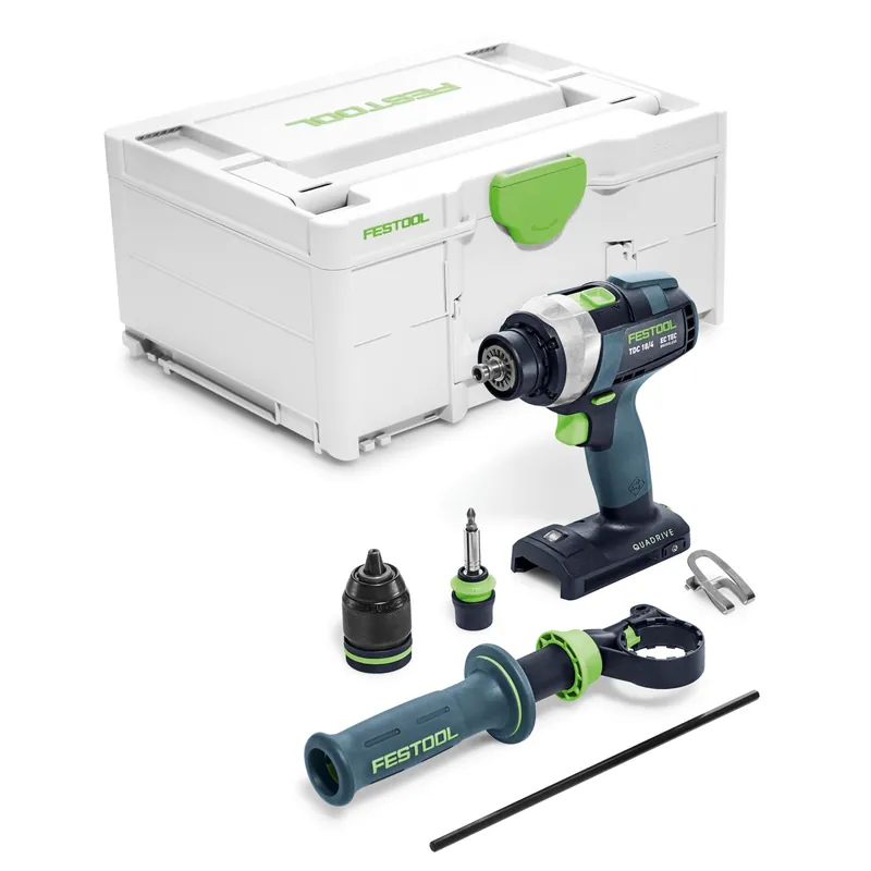 Bestseller Festool Akku-Bohrschrauber TDC 1 8/4 I-Basic QUADRIVE