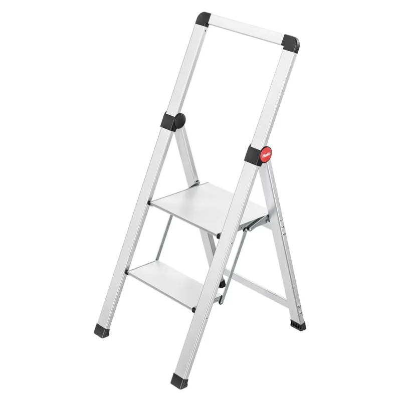 Hailo DK40 BasicLine Design 2 Stufen Trittleiter Schnäppchen