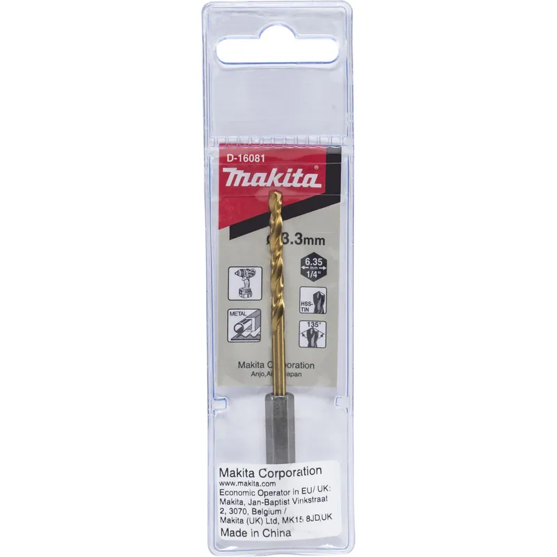 Makita Titanbohrer HSS 3,3mm Must-Have