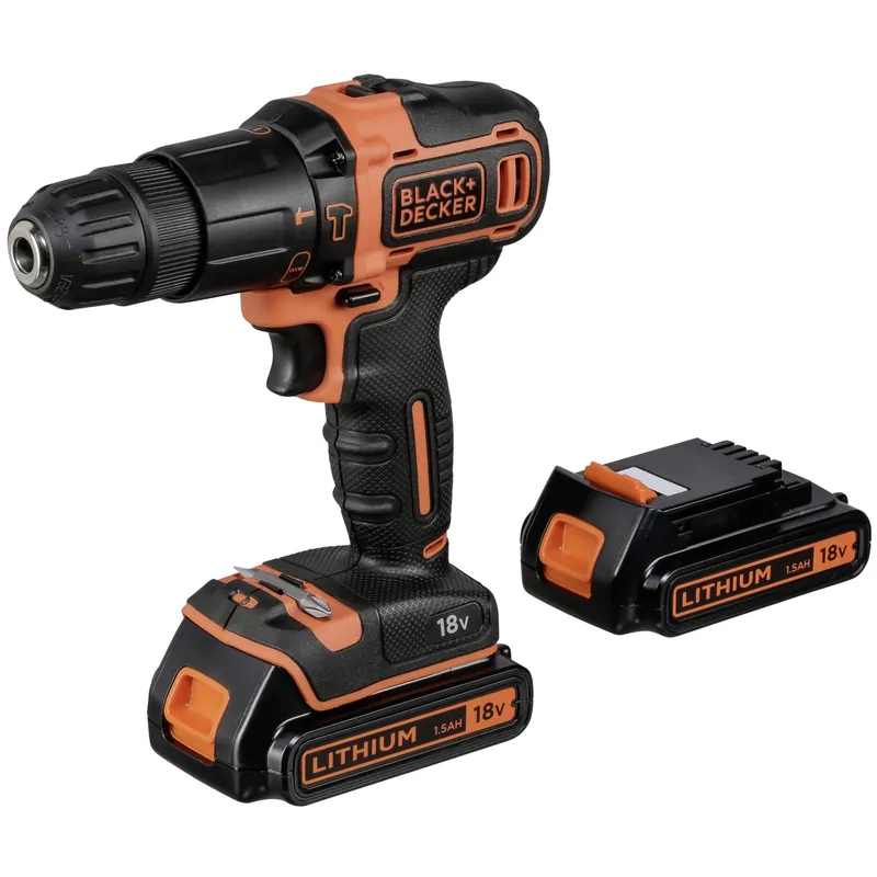 Kracherpreis Black & Decker BDCHD18KB-QW Akku-Schlagbohrschrauber