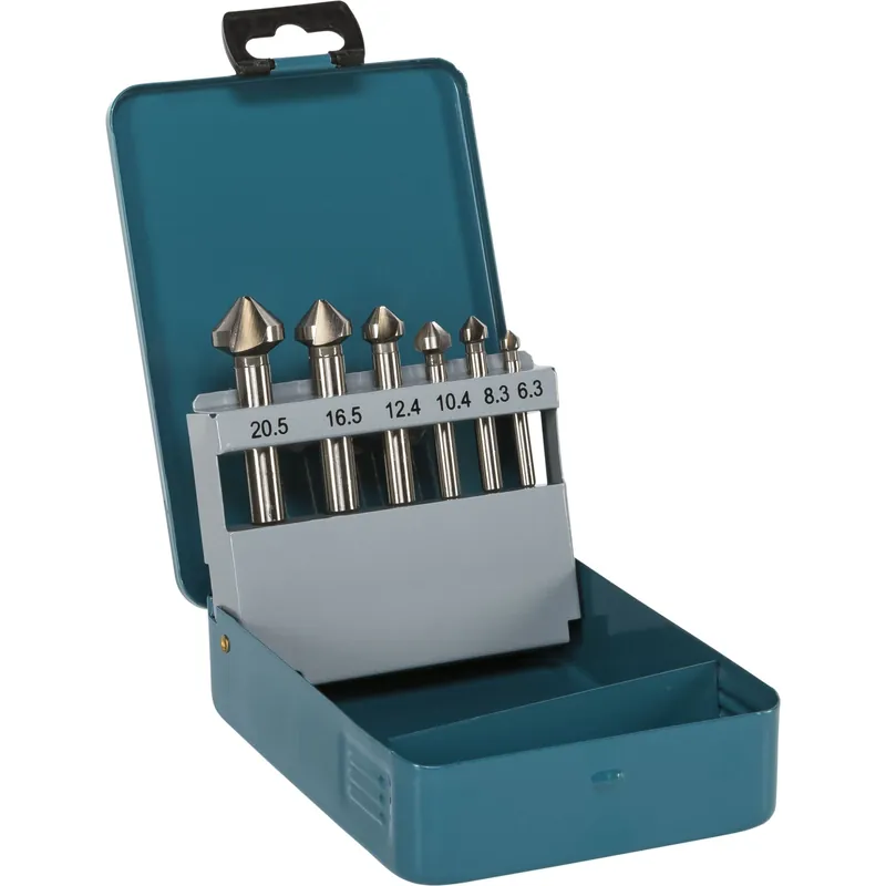 Geprüft Makita Senkerset 6tlg HSS
