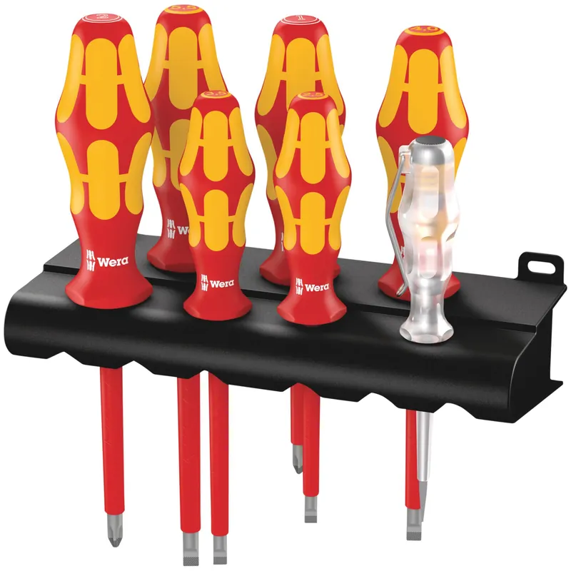 Wera 160i/7 Rack Schraubendrehersatz Meistverkauft