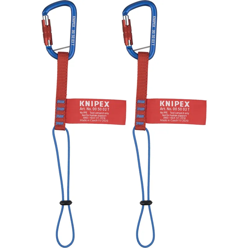 Versand Am Gleichen Tag KNIPEX Adapterschlaufe m.Mat.-Karabiner