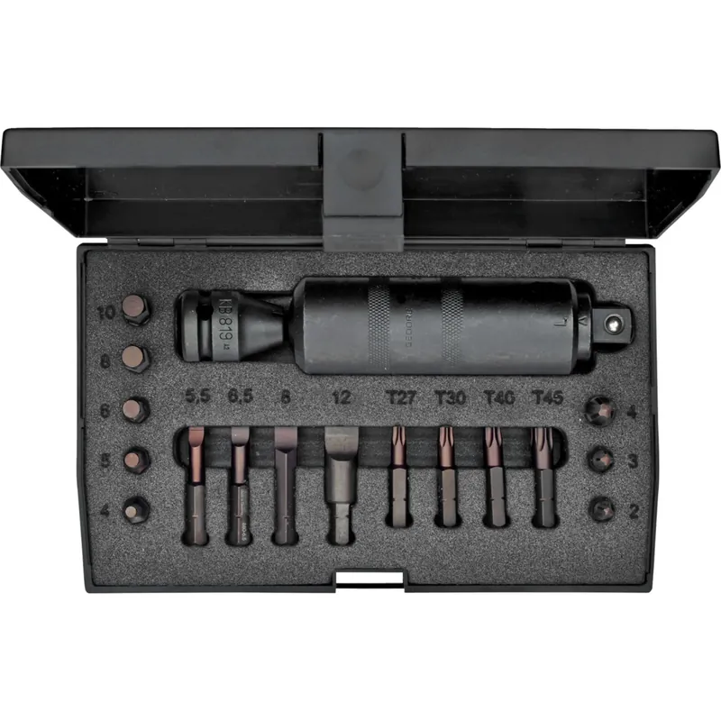 Preisreduziert GEDORE Schraubenlöser-Satz 1/2" 18-teilig