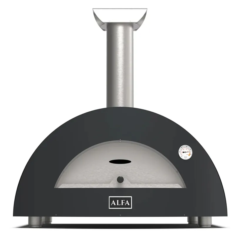 Alfa Forni Moderno 2 Pizze Hybrid-Pizzaofen Ardesia Grey Begrenztes Angebot