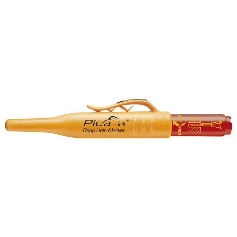 Neue Kollektion Pica INK Tieflochmarker rot