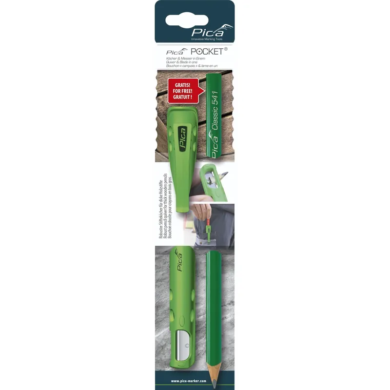 Aktuell Pica Pocket mit 1 Steinhauer- stift, 24cm