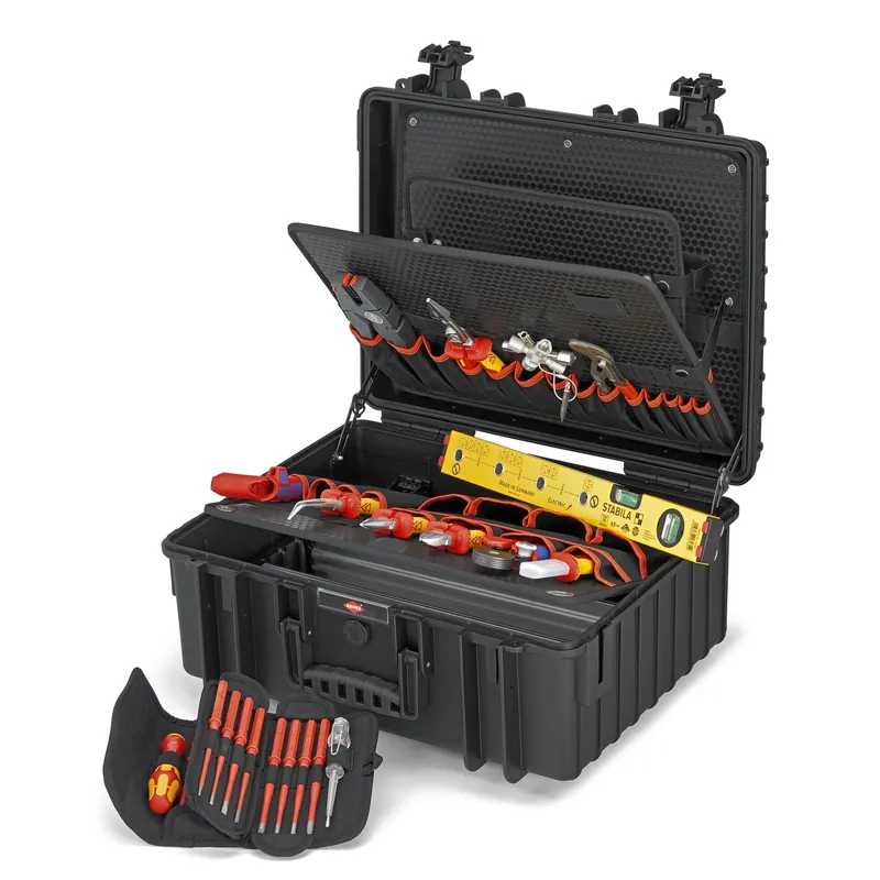 Solange Der Vorrat Reicht KNIPEX Werkzeugkoffer Robust34 Elektro