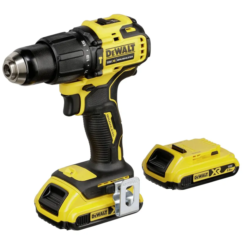Markenprodukt DeWalt DCD709D2T-QW Akku-Schlagbohrschrauber 18V