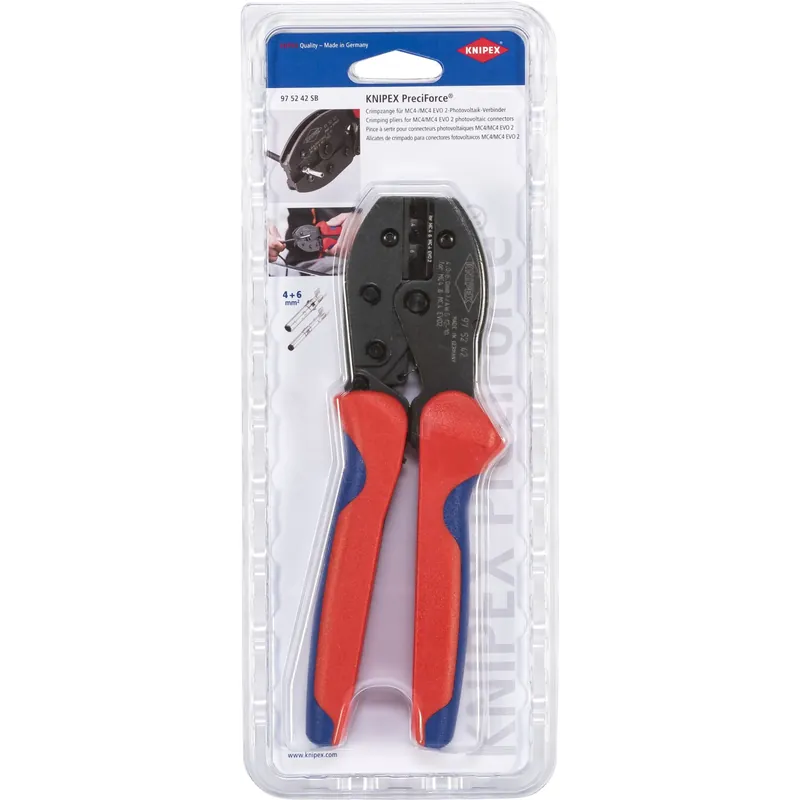 KNIPEX PreciForce Crimpzange f. MC4 / EVO2 Wochenendangebot