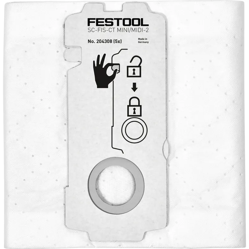 Festool SELFCLEAN Filtersack SC-FIS-CT MINI/MIDI-2/5/CT15 Sonderaktion