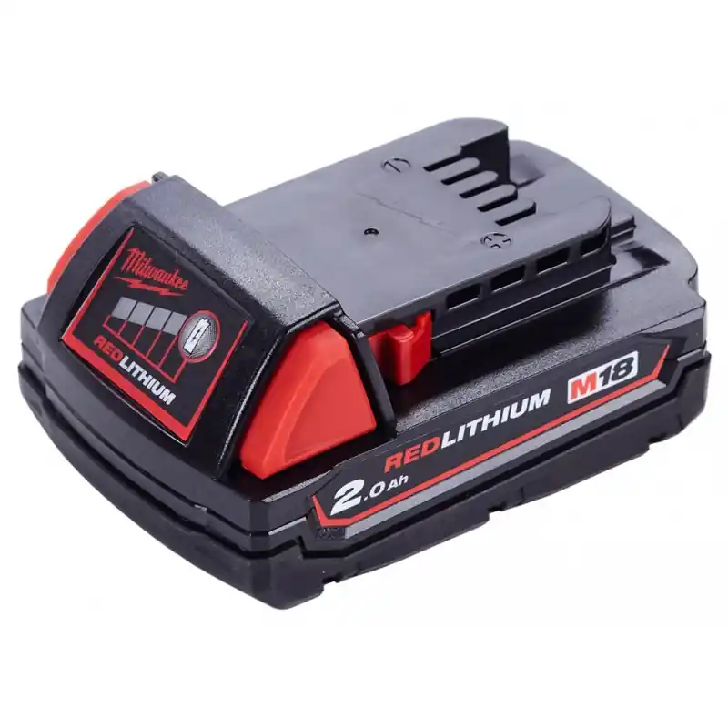 Letzte Chance Milwaukee M18 B2 Redlithium Akku (18V/2,0Ah) 4932430062