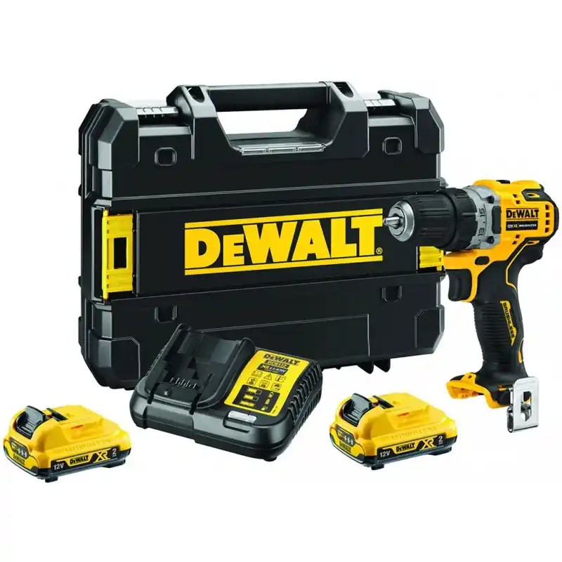Neu DeWALT DCD701D2-QW Akku-Bohrschrauber (57,5Nm/12V/2x2,0Ah) Tstak
