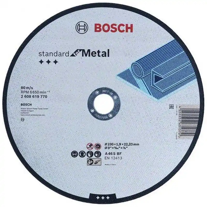Rabatt BOSCH Professional Trennscheibe gerade, Standard for Metal Straight 230 mm 2608619770