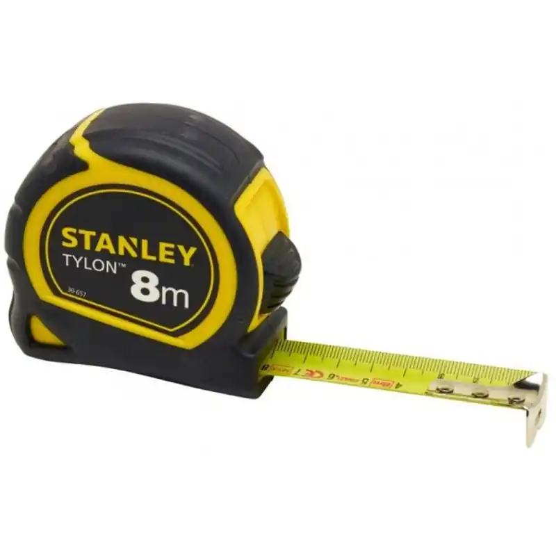 Stanley 1-30-657 Tylon Bandmaß,Rollmeter 8 m/25 mm Preisreduziert