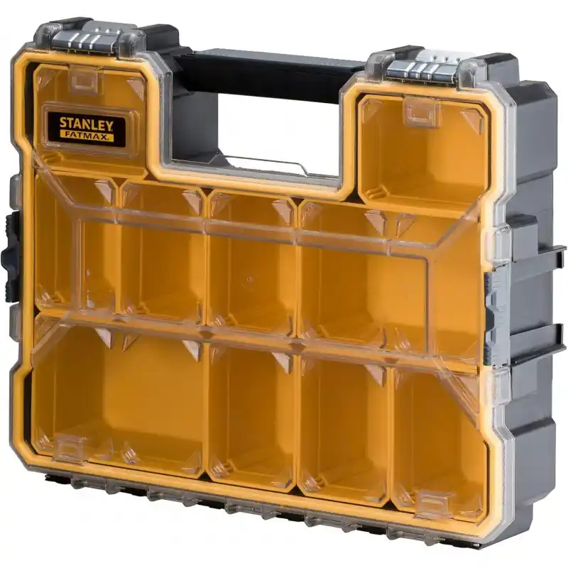 Letzte Chance Stanley 1-97-518 FatMax Professioneller tiefer Organizer mit 10 Fächern, wasserdicht
