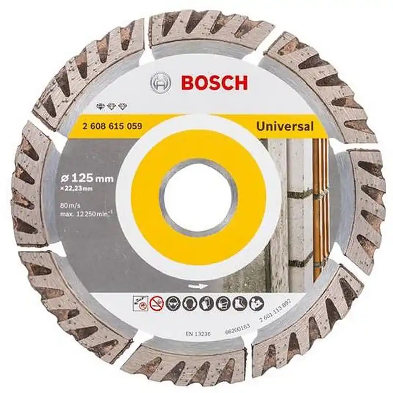 Must-Have Bosch Trennscheibe Standard for Universal, 150 x 2,4mm, Diamanttrennscheibe, 2608615061