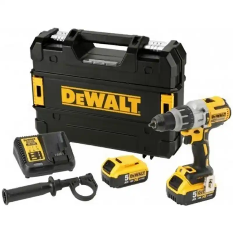 Begrenztes Angebot DeWALT DCD996P2 Akku-Schlagbohrschrauber 95Nm XR/XRP (18V/2×5,0Ah) im TSTAK-Koffer