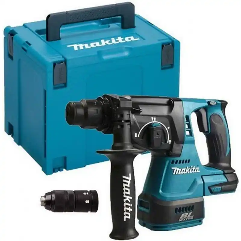 Beliebt Makita DHR243ZJ Akku-Bohrhammer Li-ion 18V, Solo ohne Akku + Makpac 4
