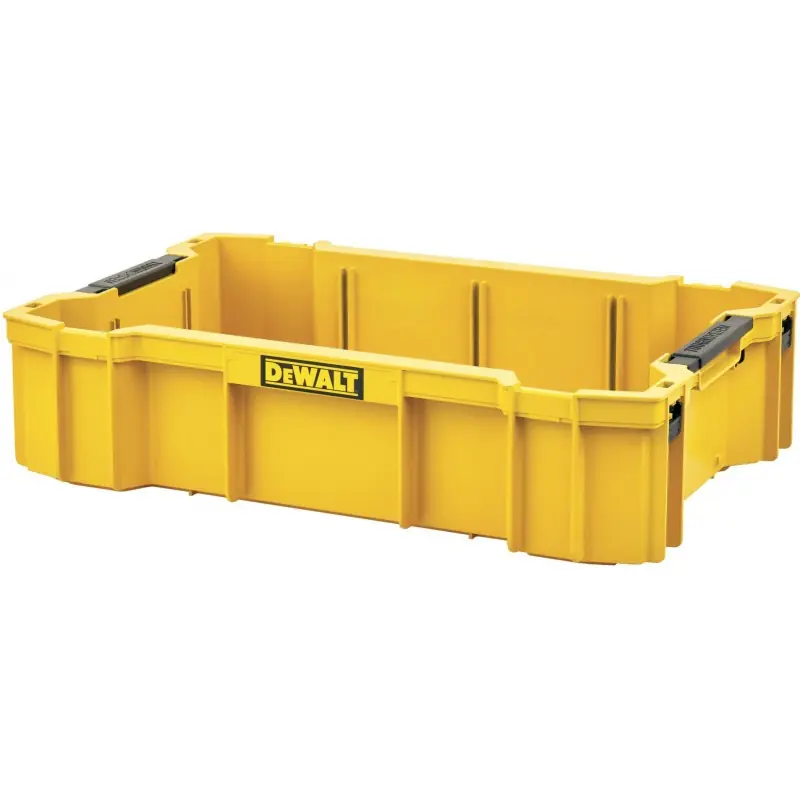 Top-Seller DeWALT DWST83407-1 ToughSystem Flache Trage, Werkzeugkiste 470 x 310 x 70 mm