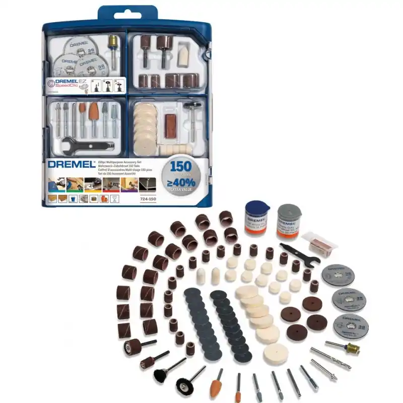 Sale Dremel Mehrzweck-Zubehör-Set, 150-tlg 2615S724JA
