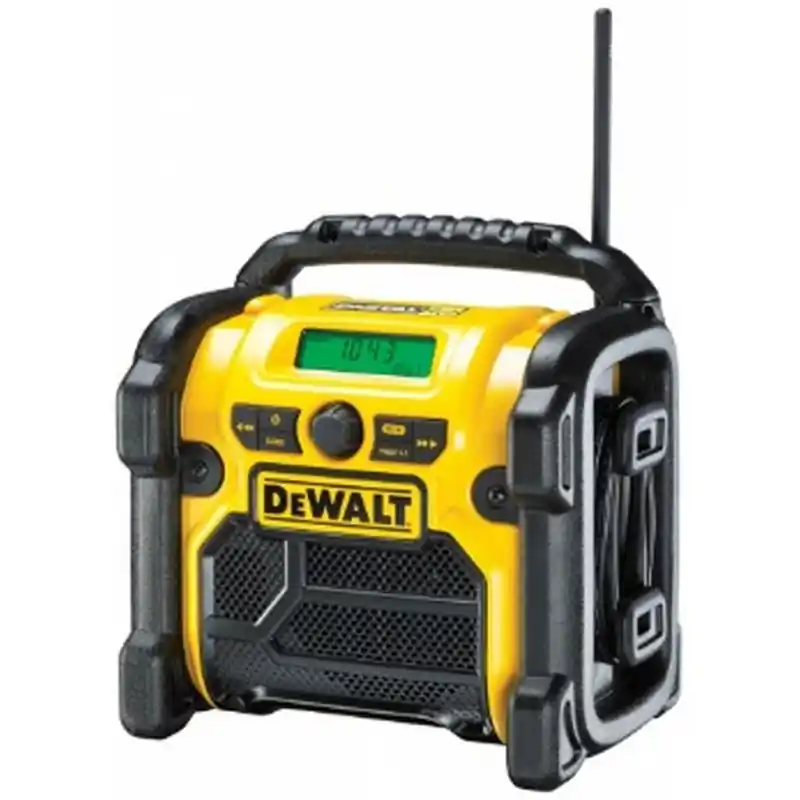 Sonderaktion DeWALT DCR020-QW Akku Digital Radio 10.8-18V+220V, DAB+/FM