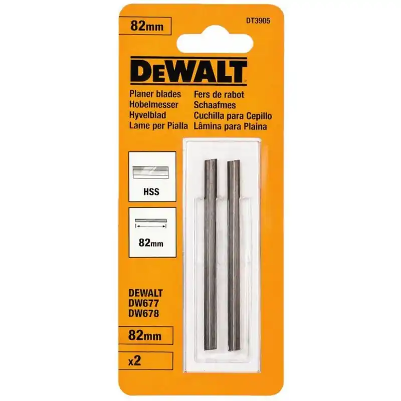 DeWALT DT3905 Hobelwendemesser HSS 82mm 2Stk Billig