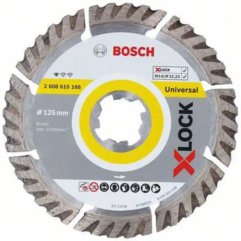 Aktuell Bosch X-LOCK 125mm Trennscheibe Standard for Universal 2608615166