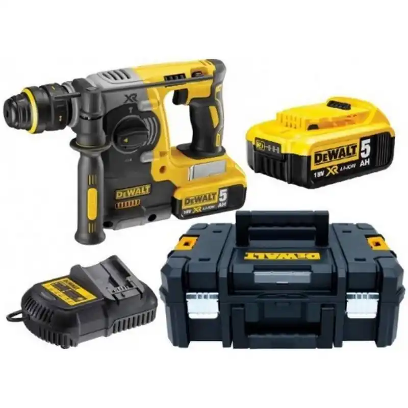 DeWALT DCH273P2T Akku-Kombihammer Bohr- / Meißel SDS-Plus 2,1 J XR (18V/2×5,0 Ah) Tstak Online Kaufen