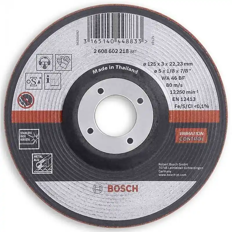 Solange Der Vorrat Reicht BOSCH Schruppscheibe WA 46 BF 125 x 3 mm 2608602218