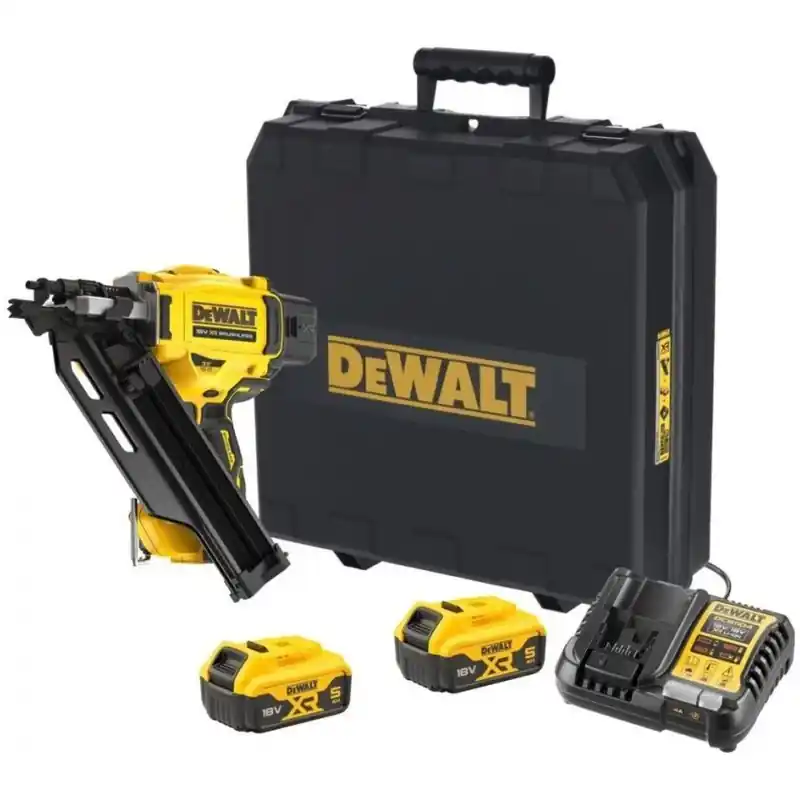 Geprüft DeWALT DCN930P2-QW Akku-Nagler (50 - 90 mm/18V/2x5,0Ah) koffer