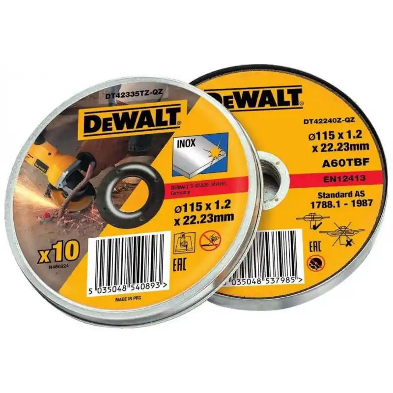 Neue Kollektion DEWALT DT43922 Trennscheibe Edelstahl flach 125 x 1,2 mm, 10 st.