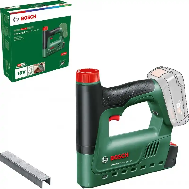 Bestpreis BOSCH UniversalTacker 18V-14 Akku-Tacker (solo) 06032A7000