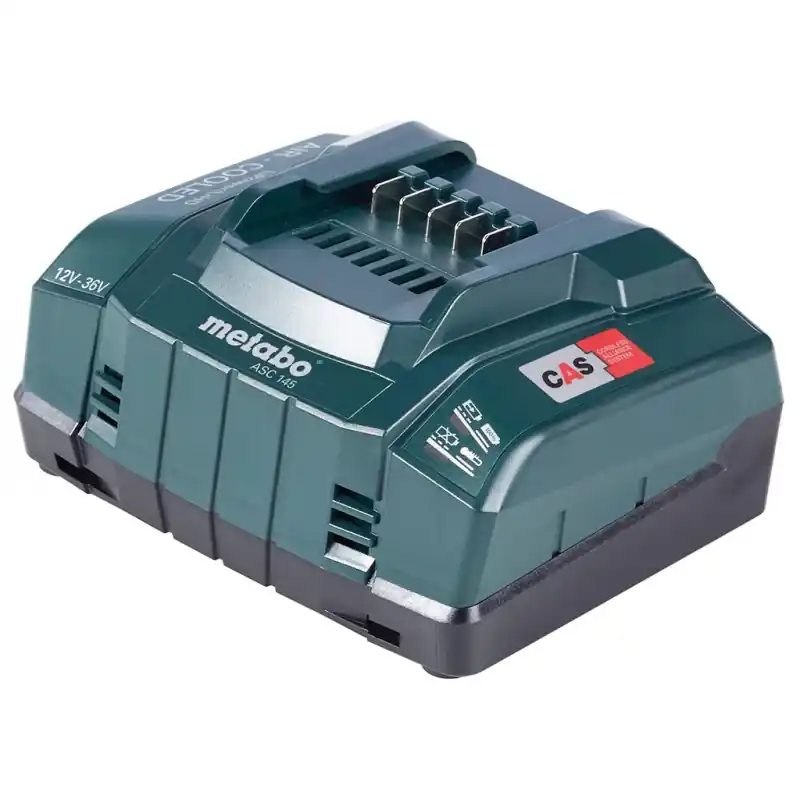 Metabo "AIR COOLED" ASC 145 12-36 V Schnellladegerät 627378000 Nur Heute