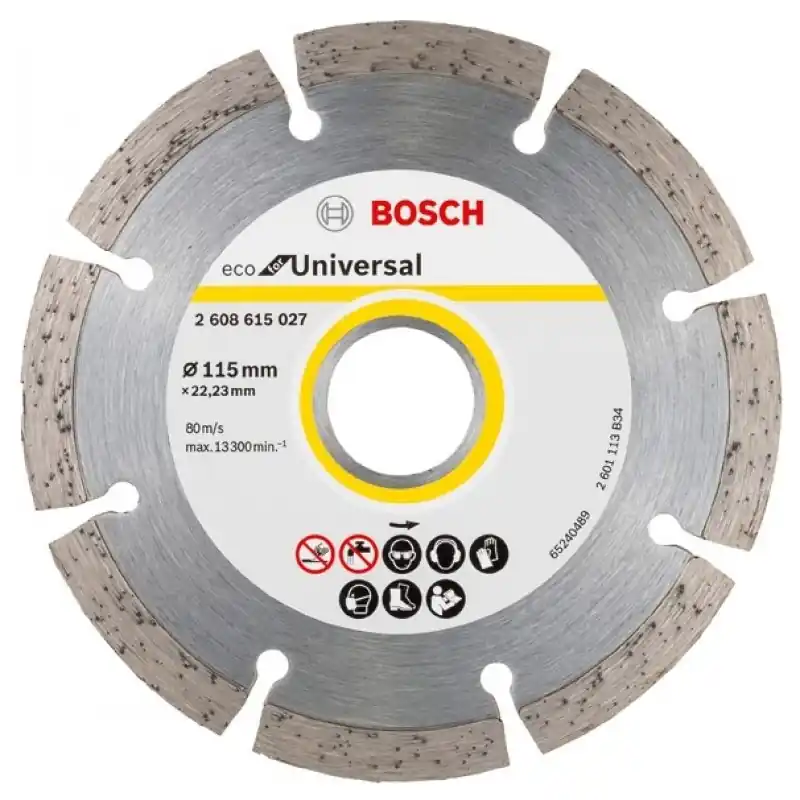 Zertifiziert BOSCH Diamanttrennscheibe ECO 115 / 22,23, 2608615027