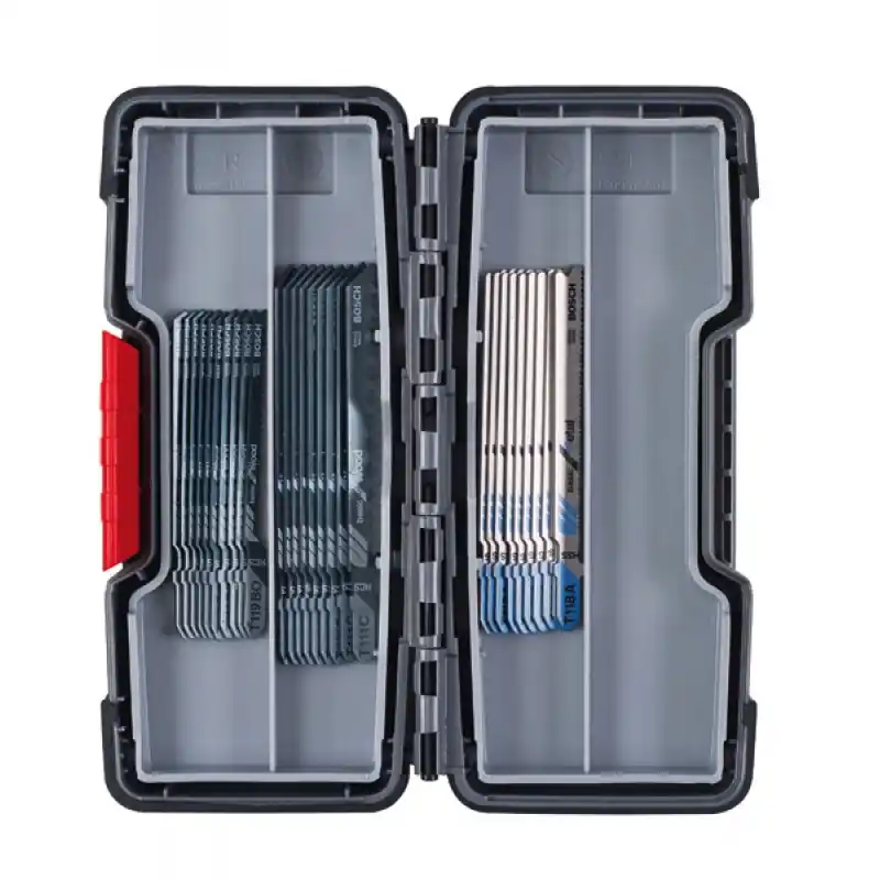 Top-Angebot BOSCH "TOUGH BOX" Stichsägeblatt-Set Wood and Metal 30tlg. 2607010903
