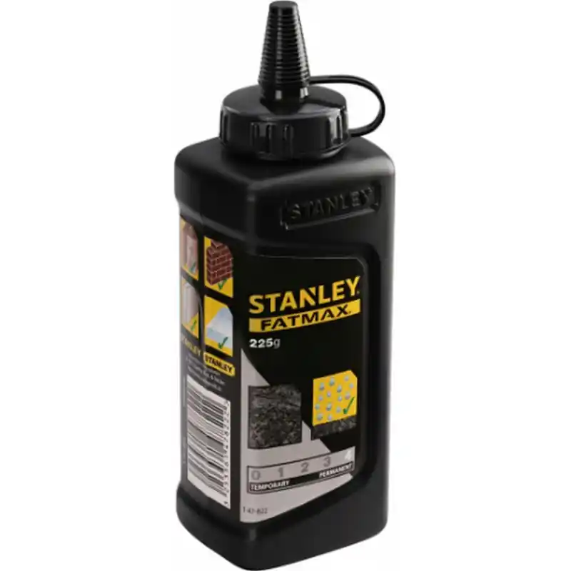 Stanley 9-47-822 FatMax Kreidepulver schwarz 226g Solange Der Vorrat Reicht