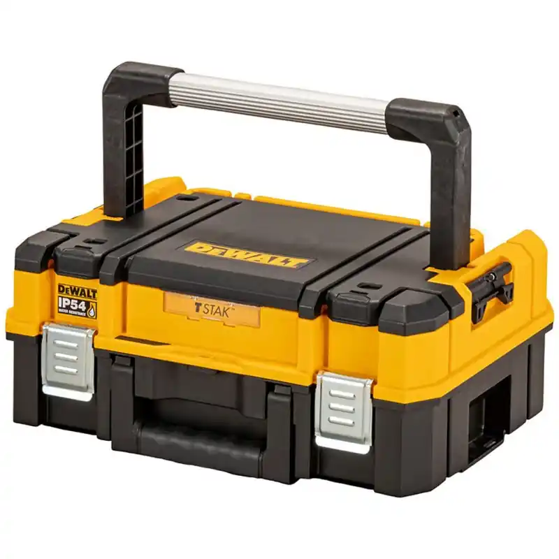 Must-Have DeWALT DWST83344-1 Werkzeugbox TSTAK I mit IP54 Schutz und Schaumstoffeinlage