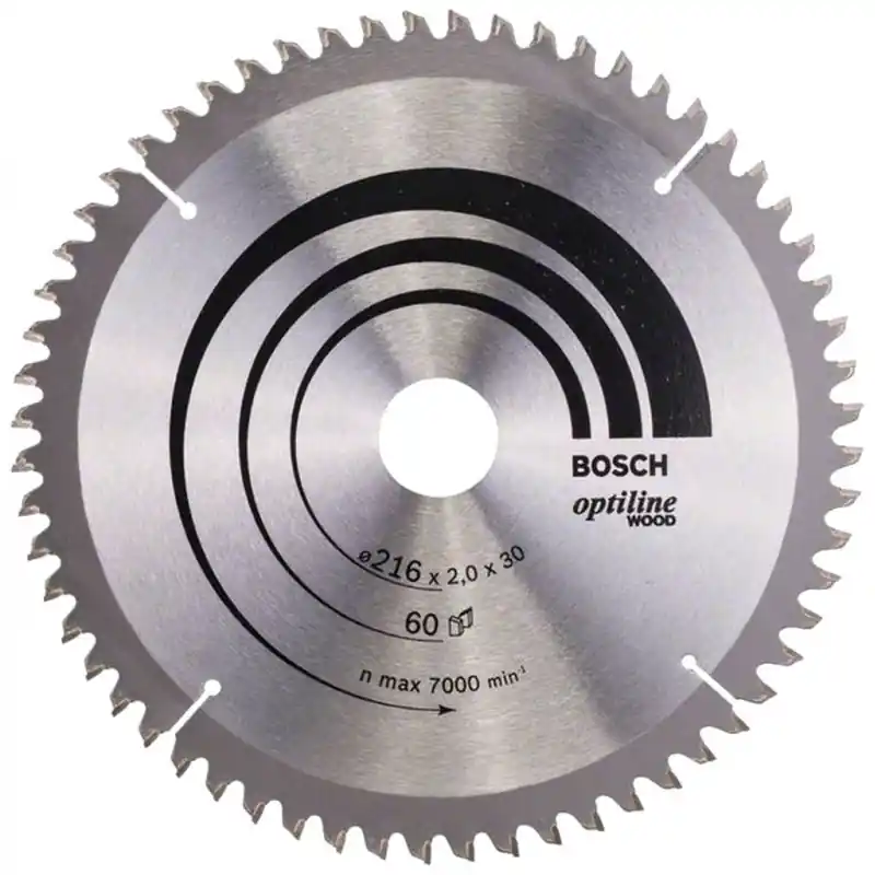 BOSCH Kreissägeblatt Optiline Wood O216mm 2608640433 Preisreduziert