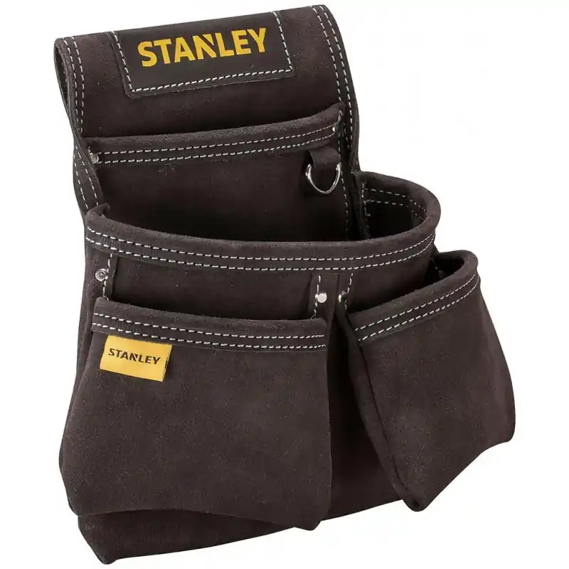 Stanley STST1-80116 Leder Werkzeug- und Hammertasche doppelt Zertifiziert